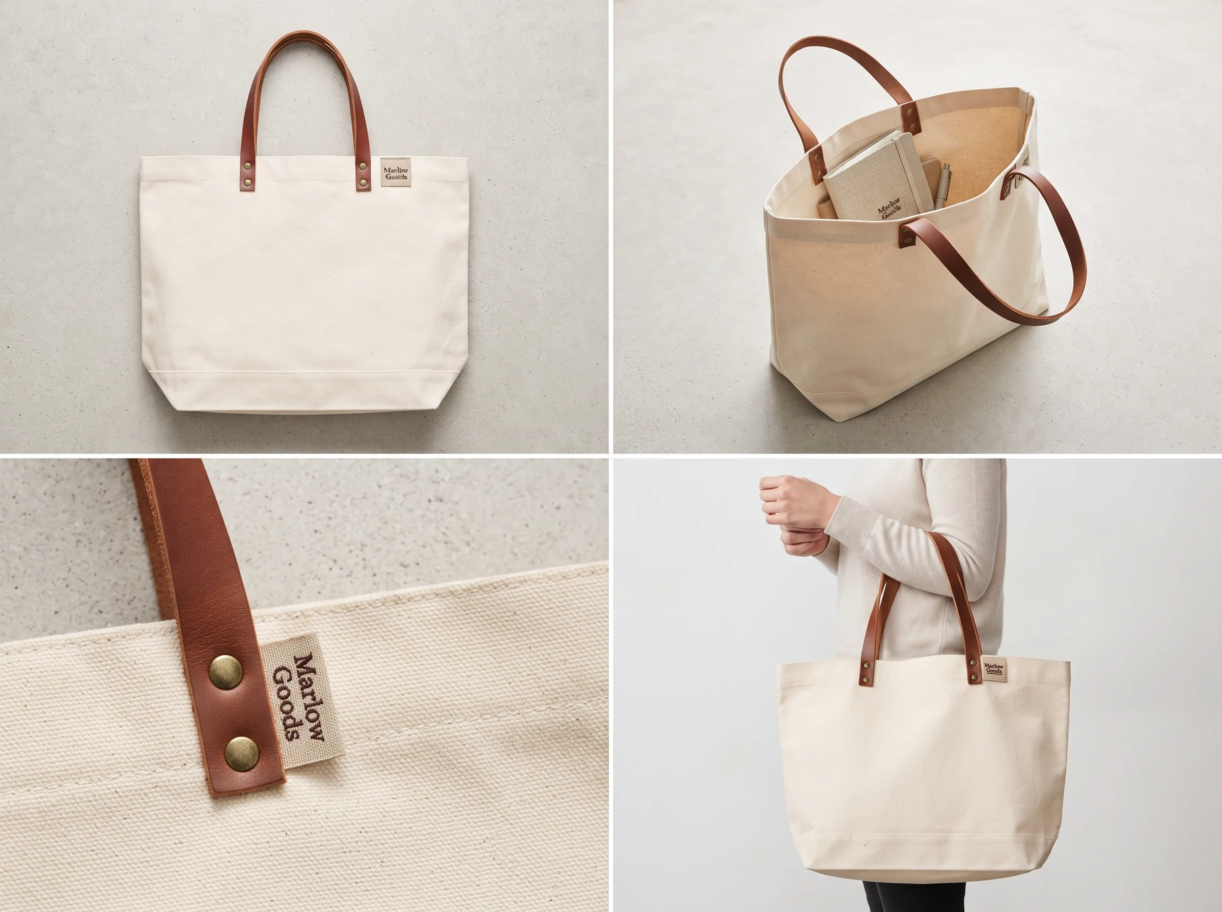 Multiple styled product variations generated for a Pinterest Product Pin workflow in Scalio