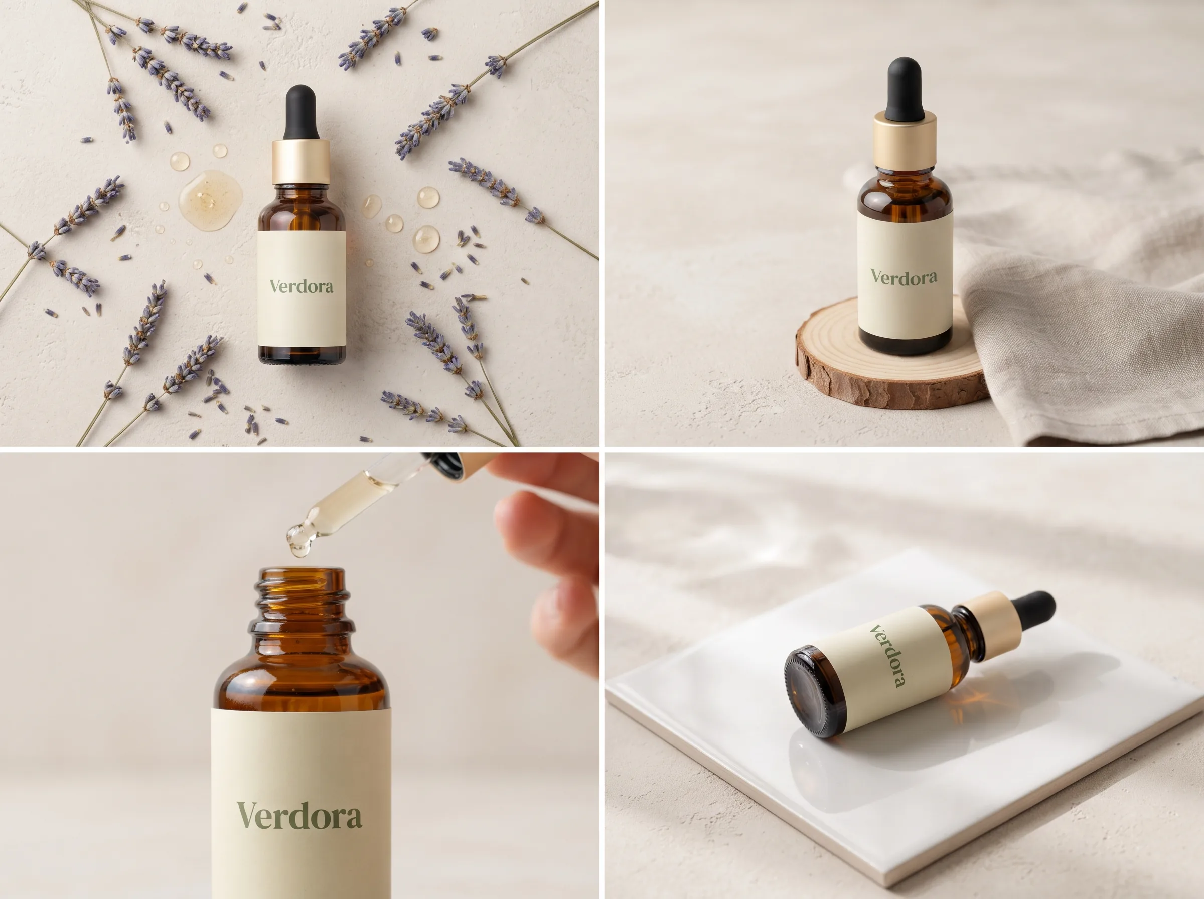 Multiple styled product variations generated for a UGC video ad workflow in Scalio