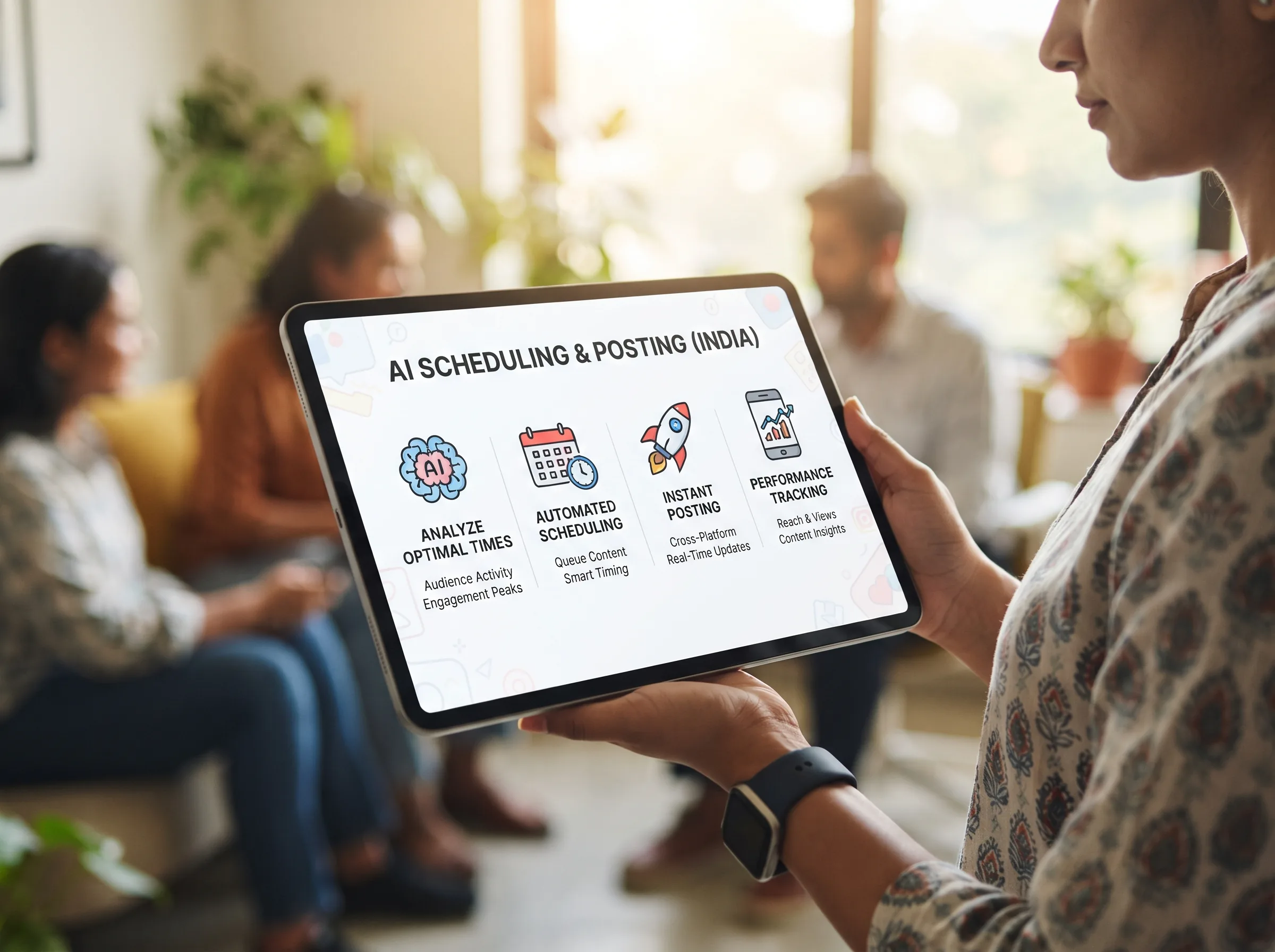 AI for scheduling and posting — ai for social media