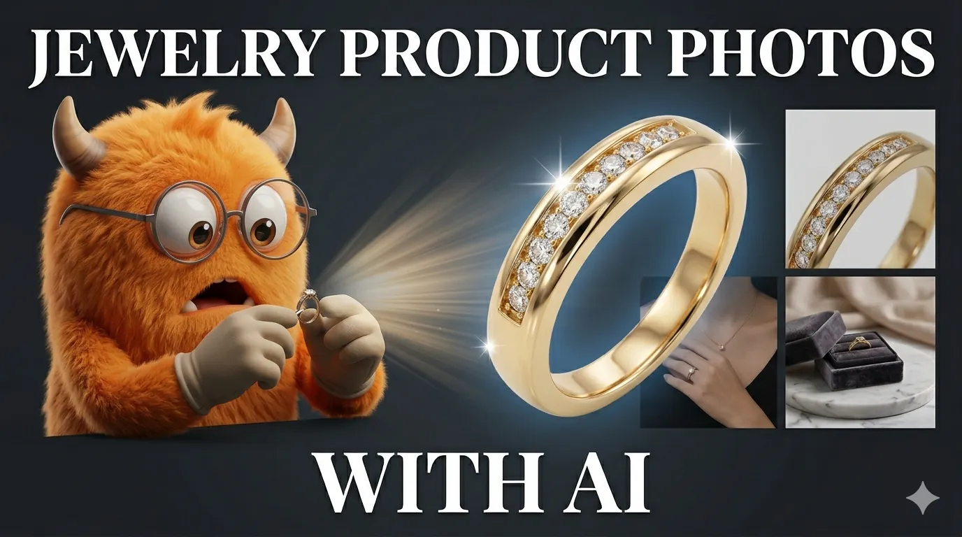 AI Product Photography for Jewelry: Complete Guide with Examples