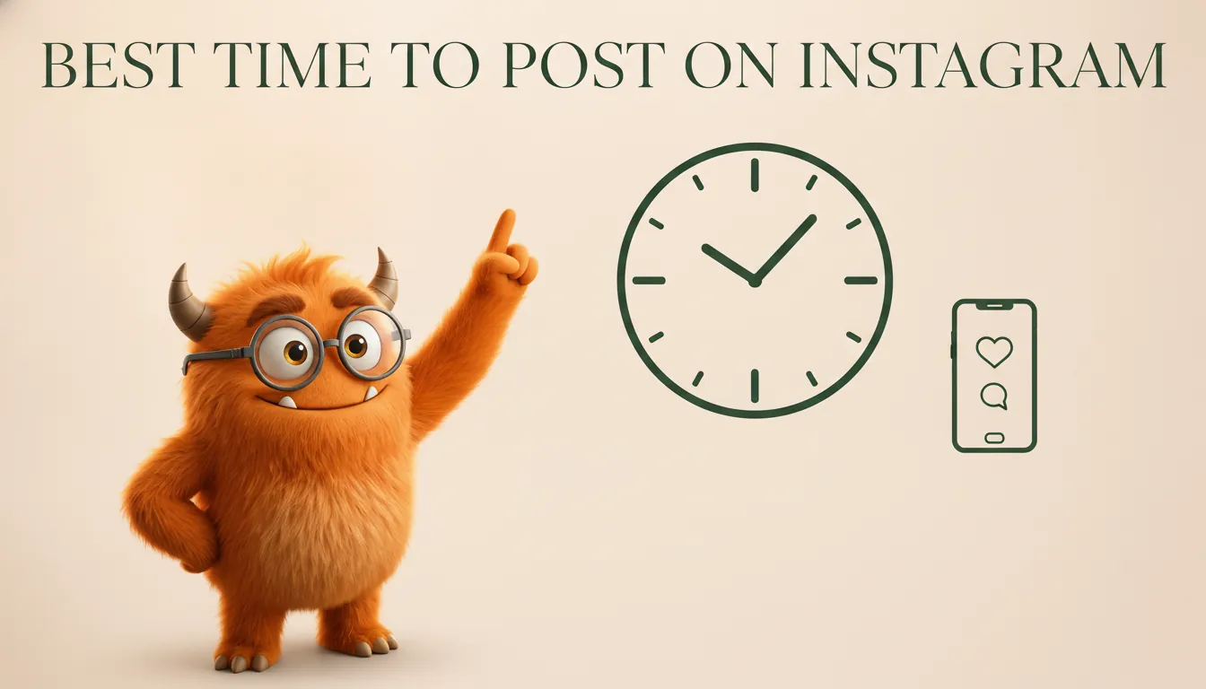 Best Time to Post on Instagram in 2026 (Real Data, No Guesswork)