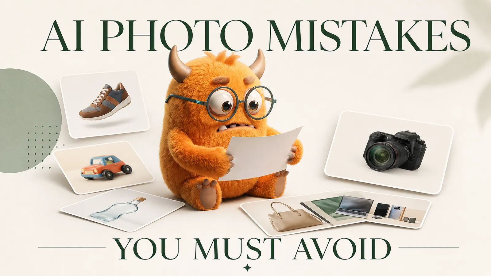 Common AI Product Photography Mistakes (And How to Avoid Them)