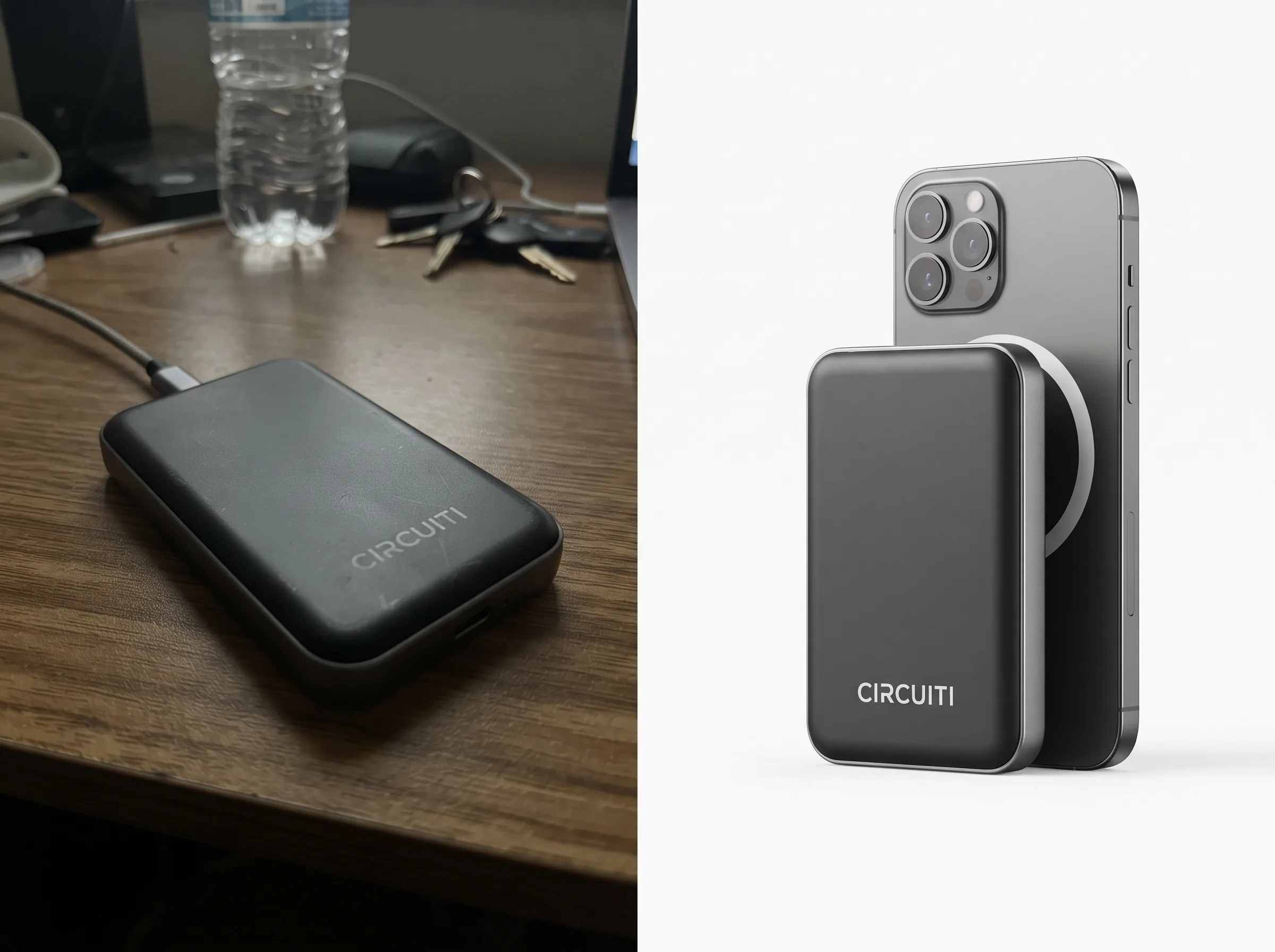 Before and after transformation for a dropshipping storefront listing