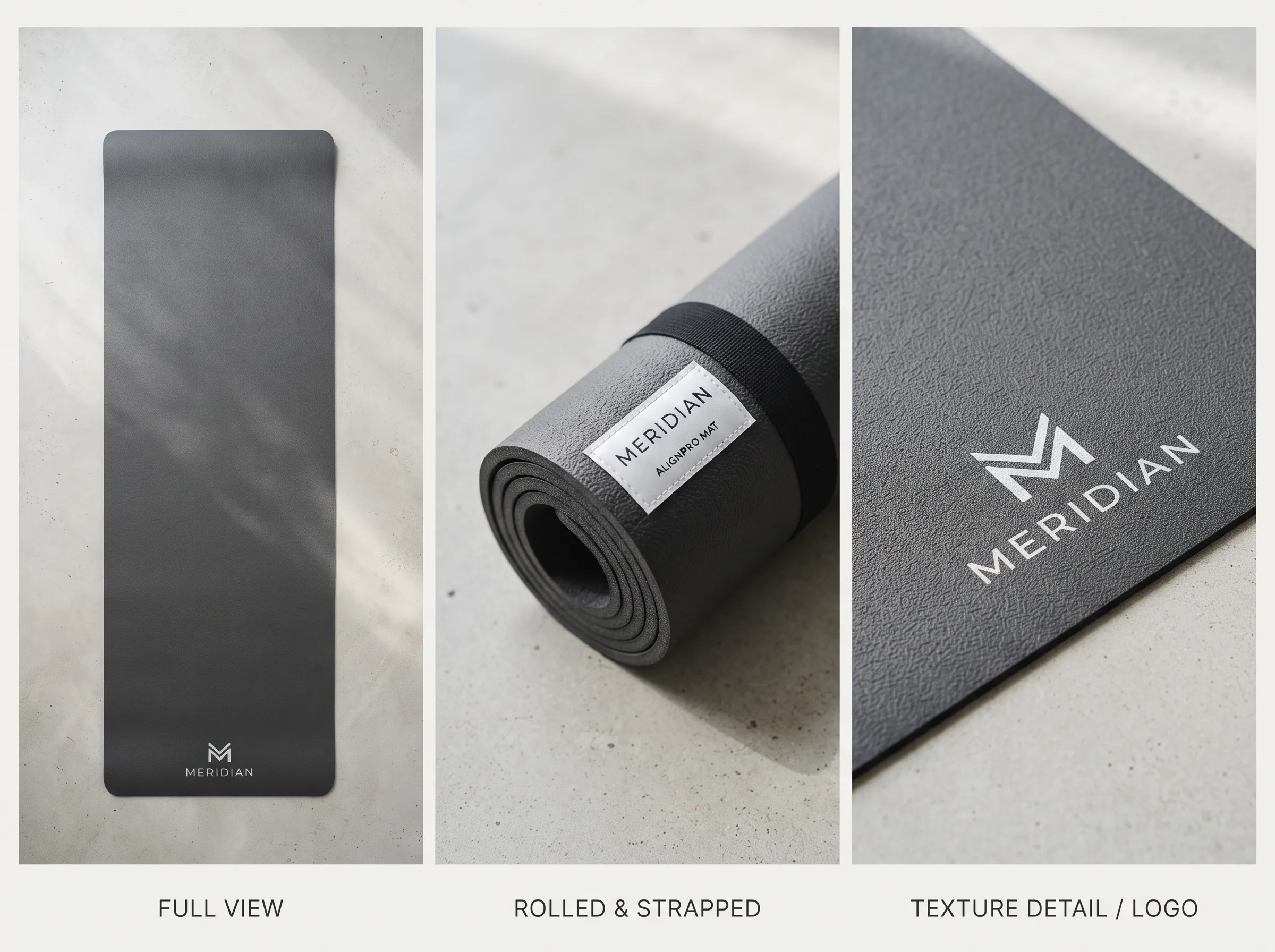 AI-generated workflow visual for a fitness gear catalog