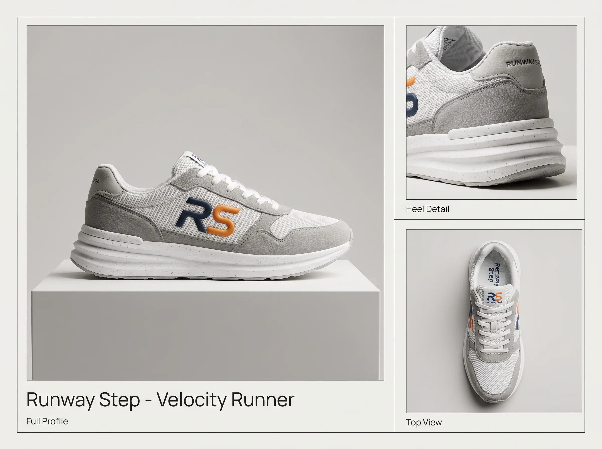 AI-generated workflow visual for a retail store product shot