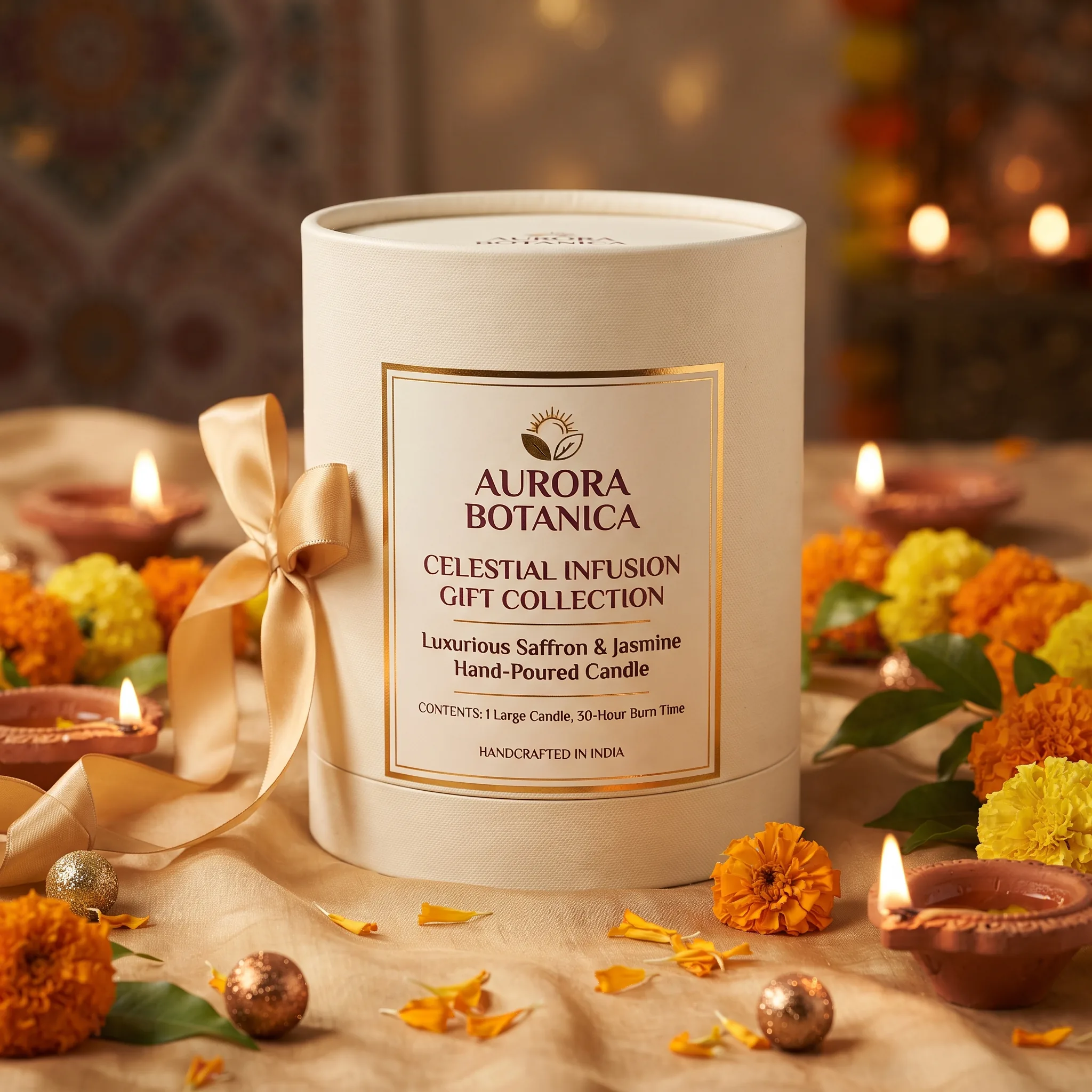 Diwali Gift Product Hero — our own render of this exact prompt