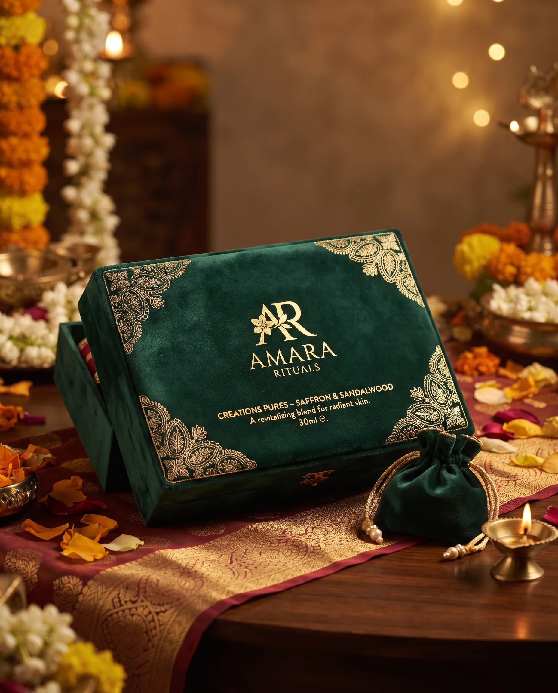 Wedding Season Product Campaign — our own render of this exact prompt