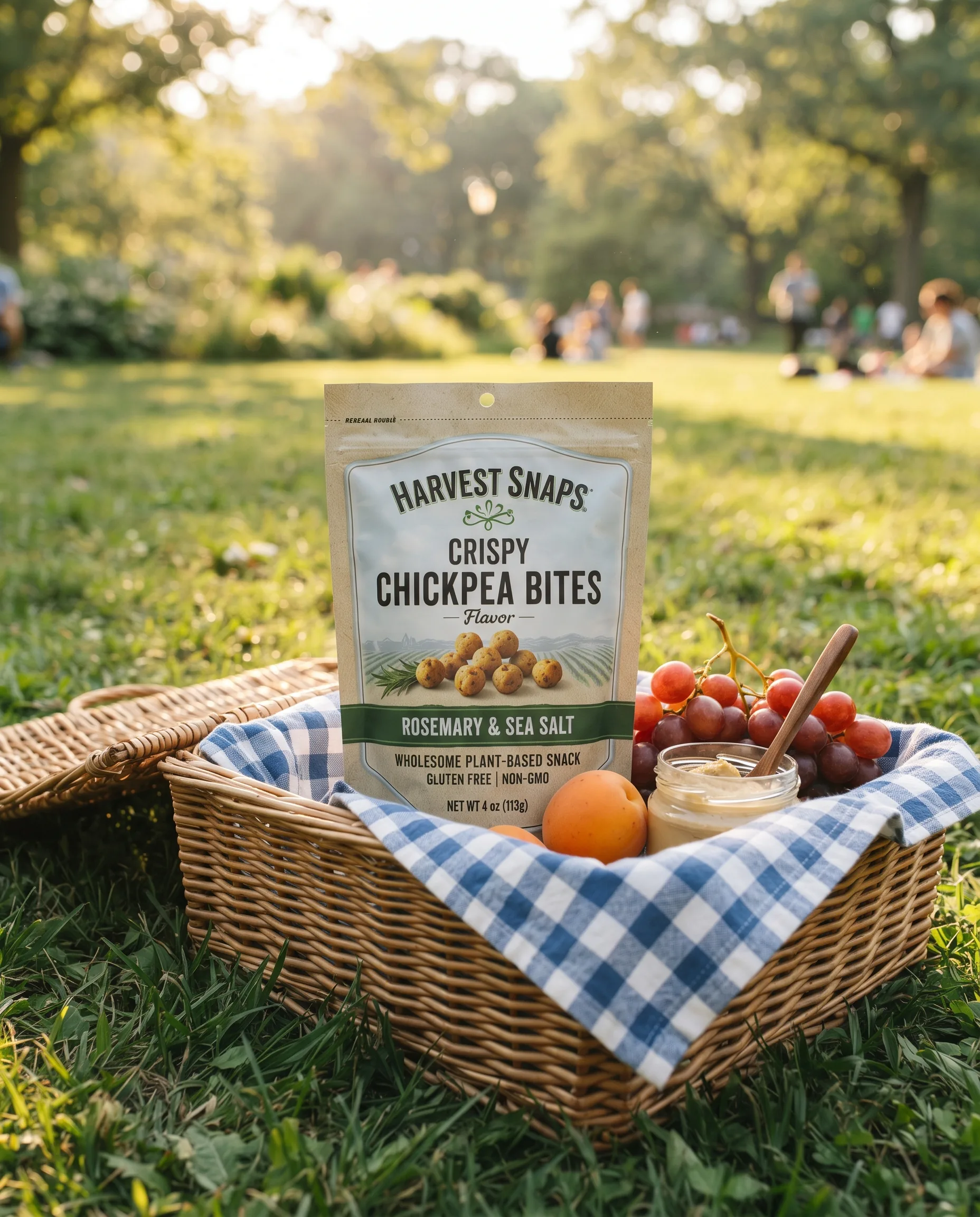 Outdoor Picnic Product Scene — our own render of this exact prompt