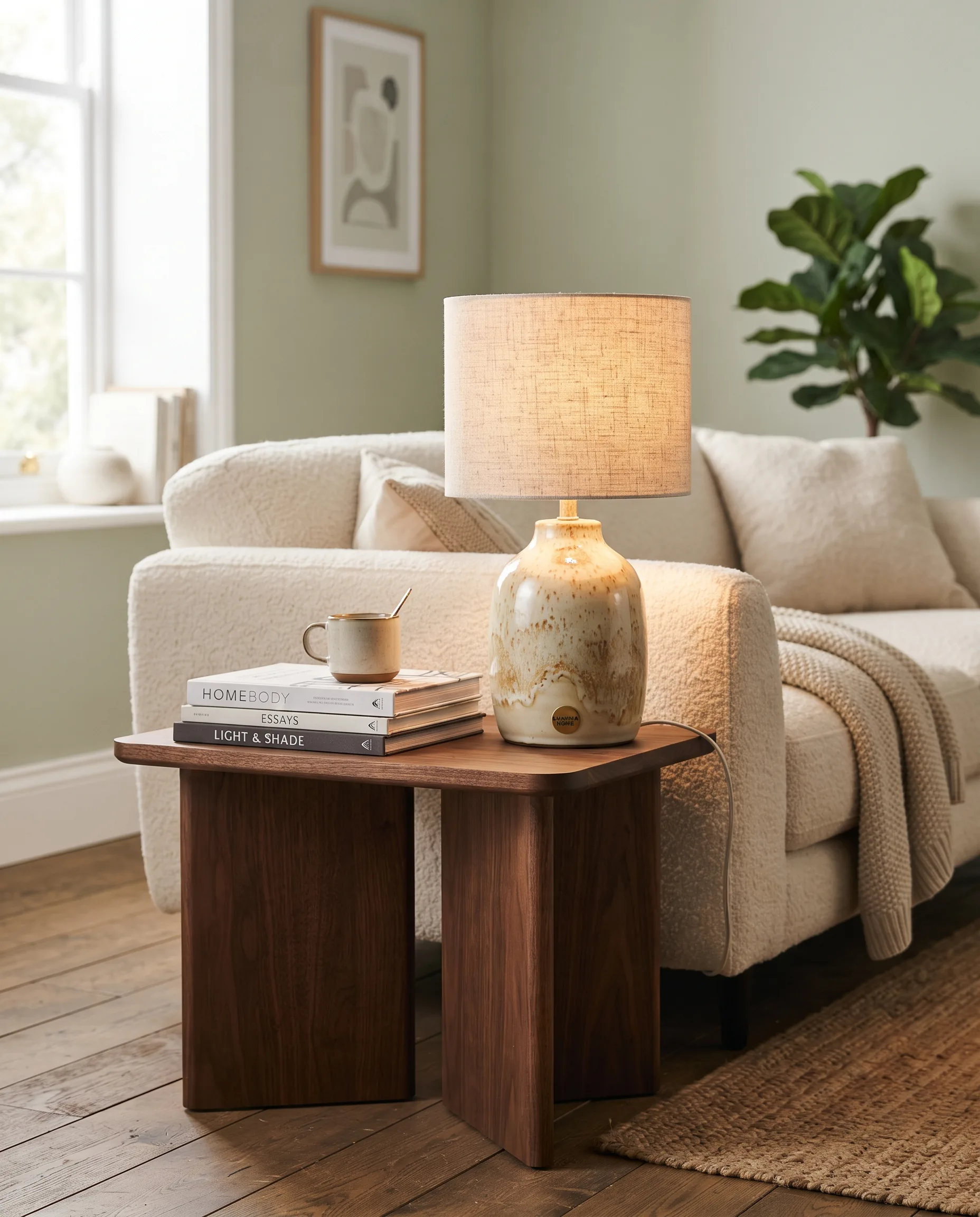Home Decor Living Room Product Scene — our own render of this exact prompt