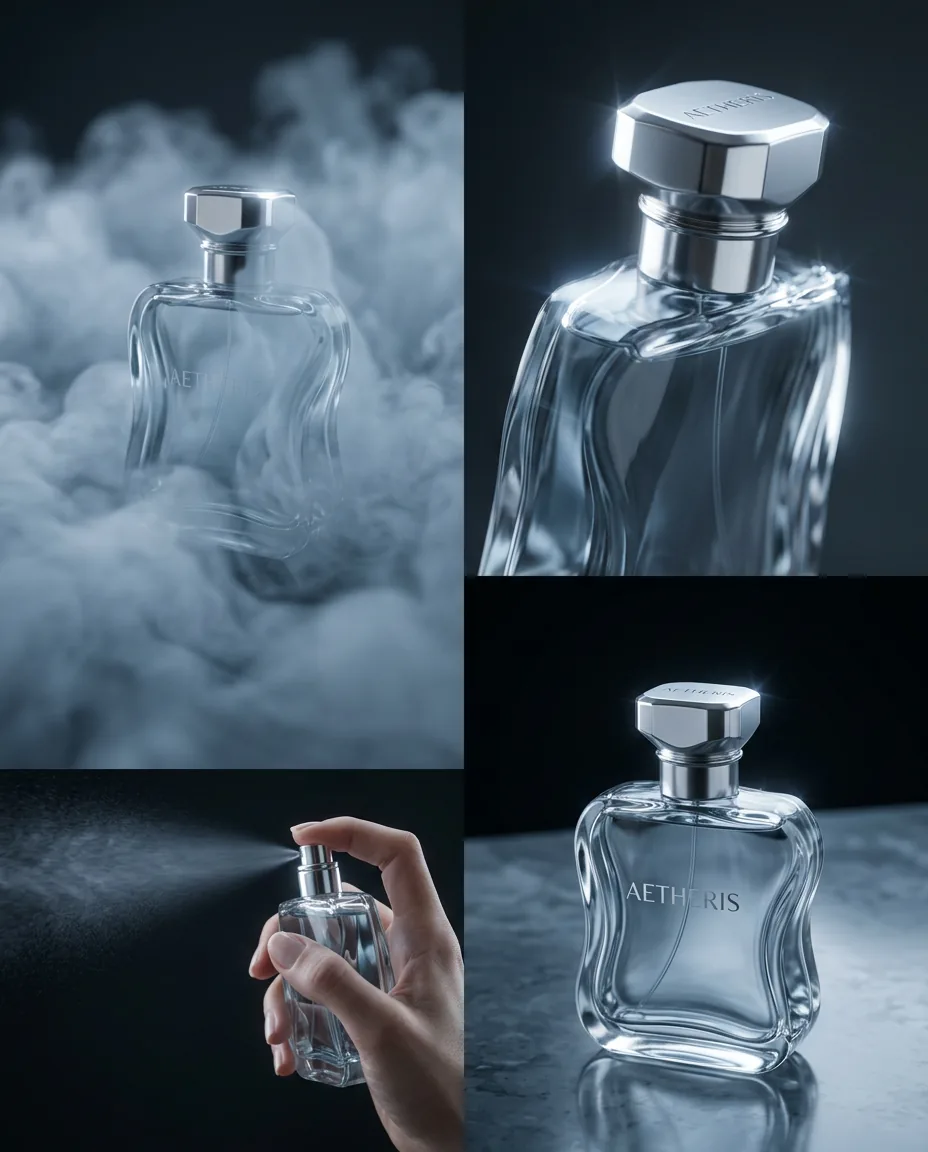 Perfume Hero Video — our own render of this exact prompt