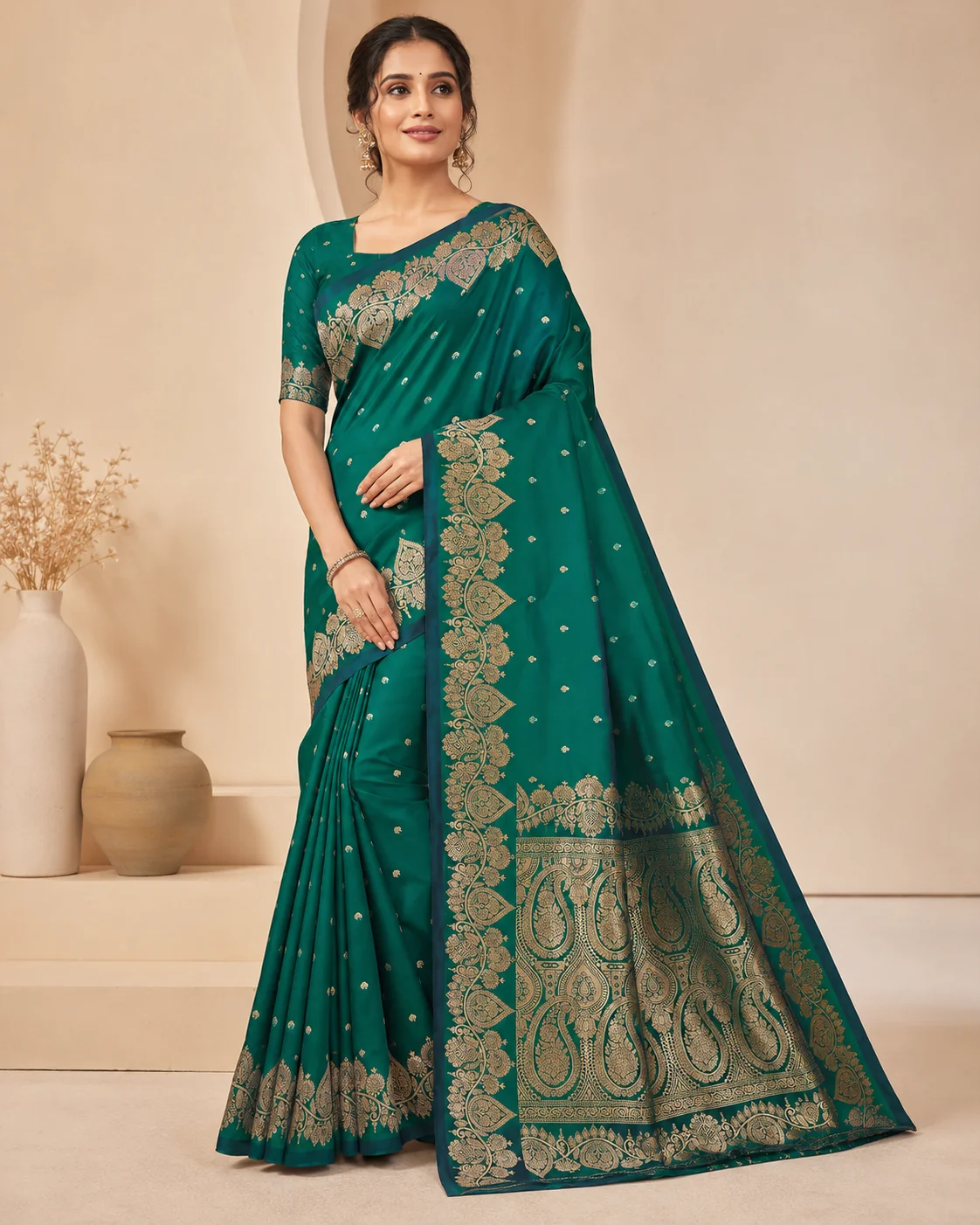 Saree AI photography prompt example
