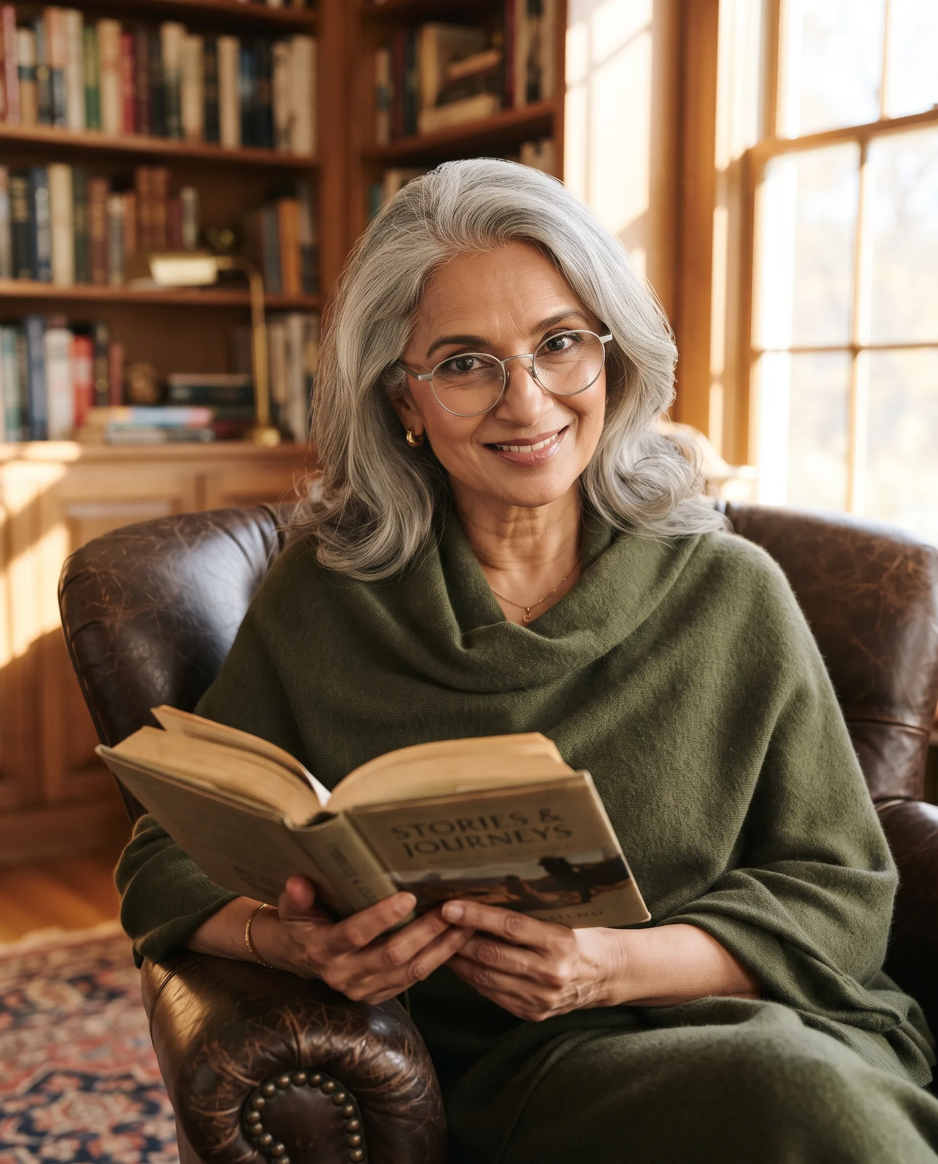 Reading Glasses Everyday Lifestyle Photography — our own render of this exact prompt