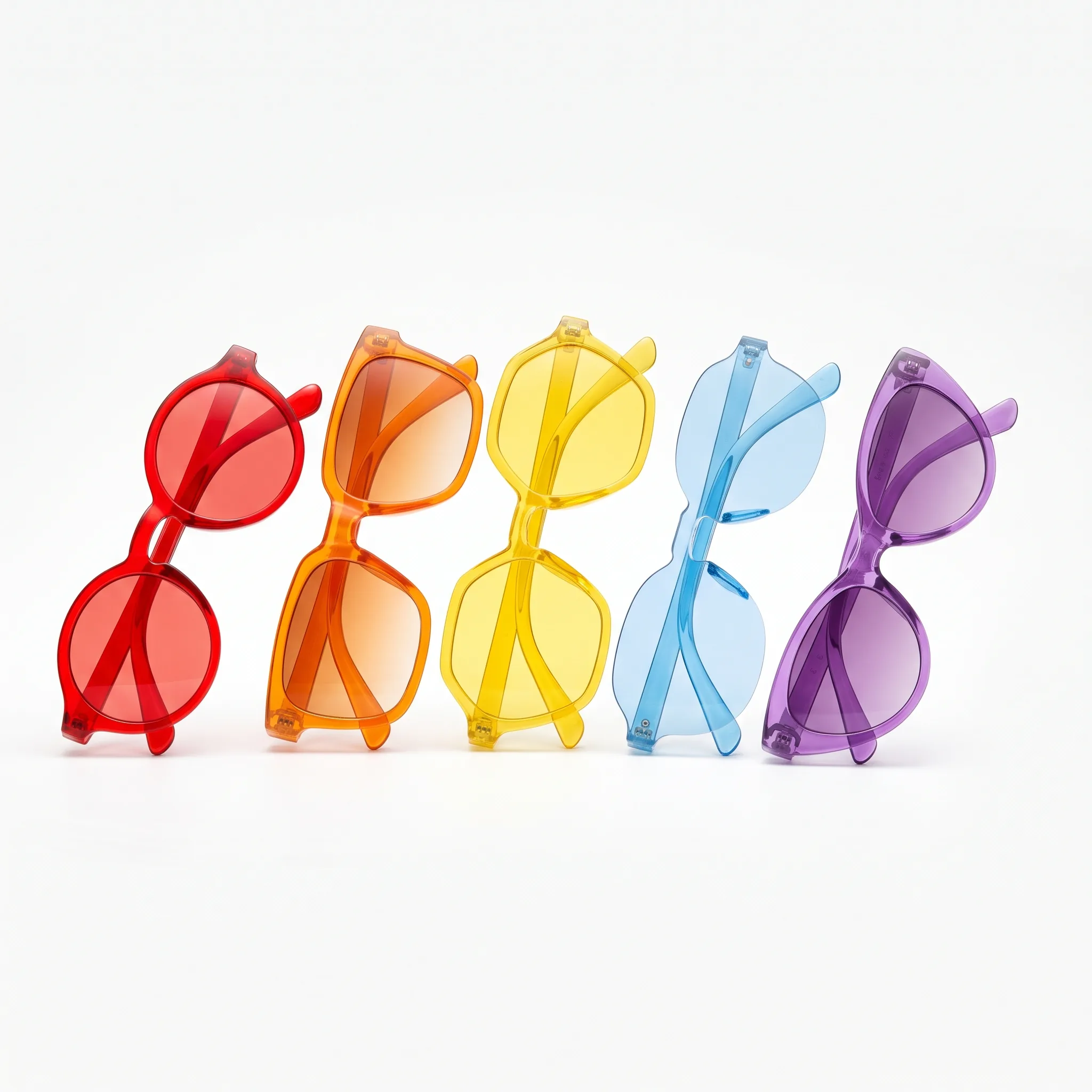 Kids Sunglasses Colorful Summer Ecommerce Photo — our own render of this exact prompt