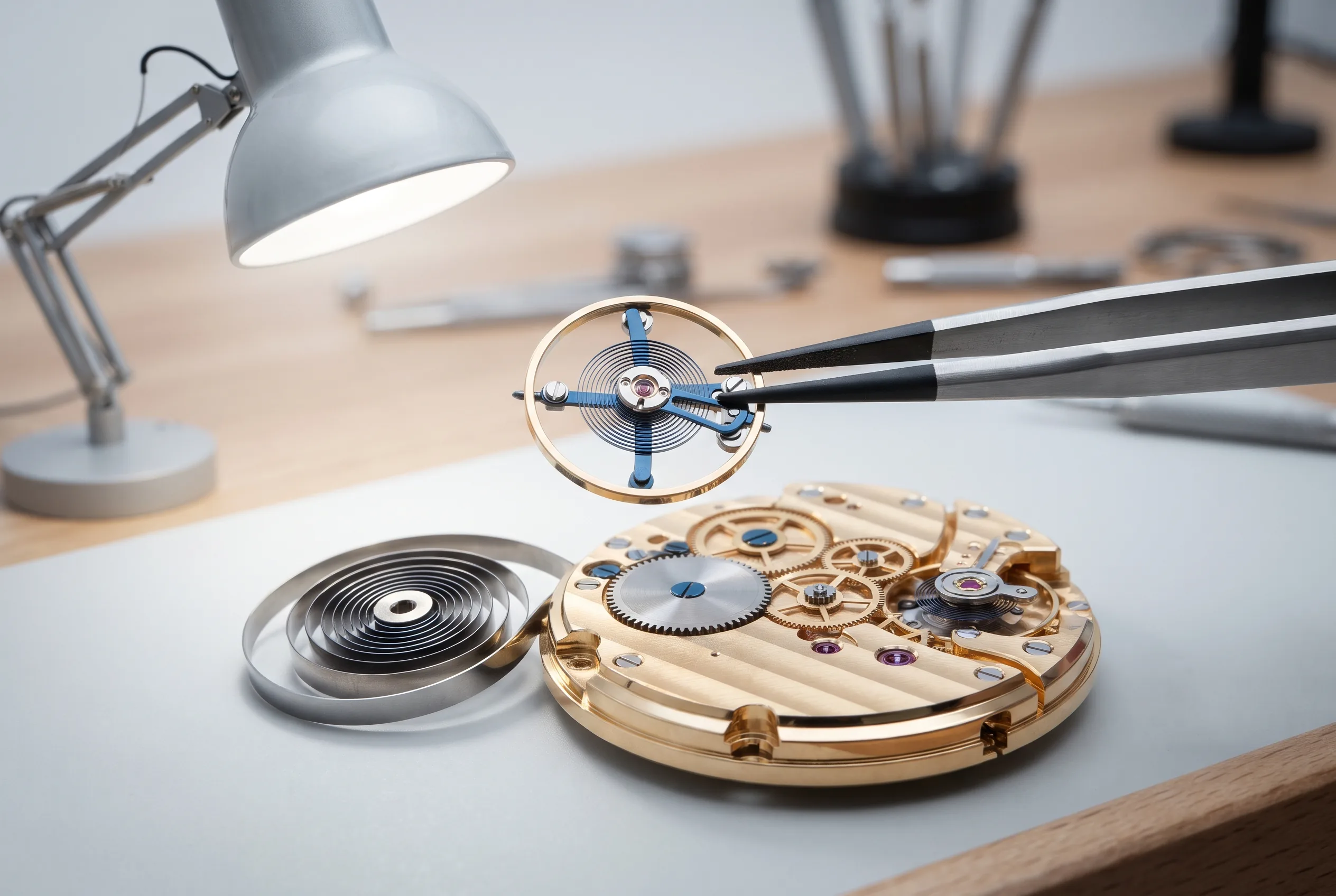Watch Disassembly Macro Technical Photography — our own render of this exact prompt