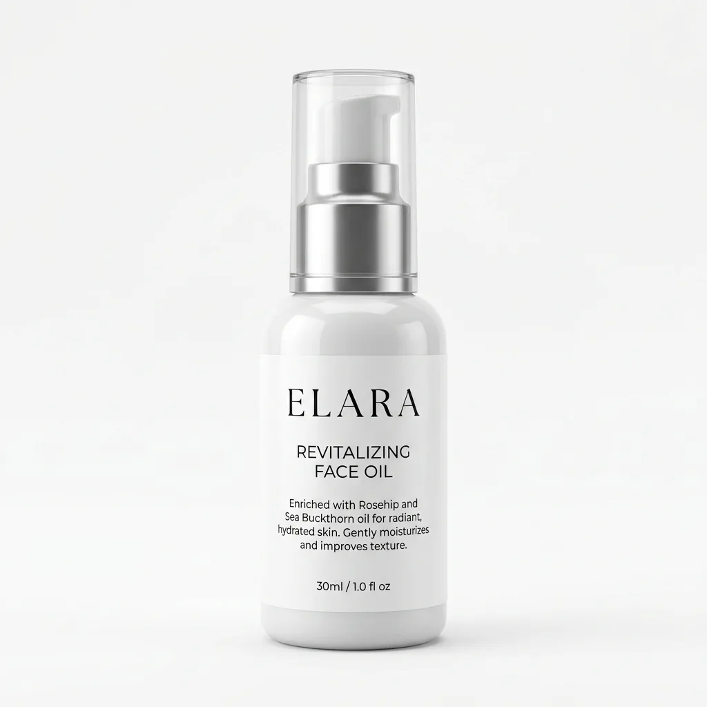 Shadowless Beauty Bottle Catalog Shot — our own render of this exact prompt