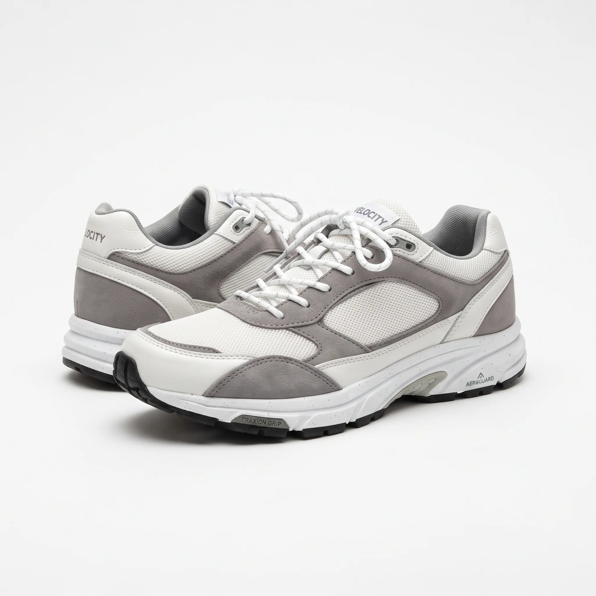 Footwear White Background Marketplace Photo — our own render of this exact prompt