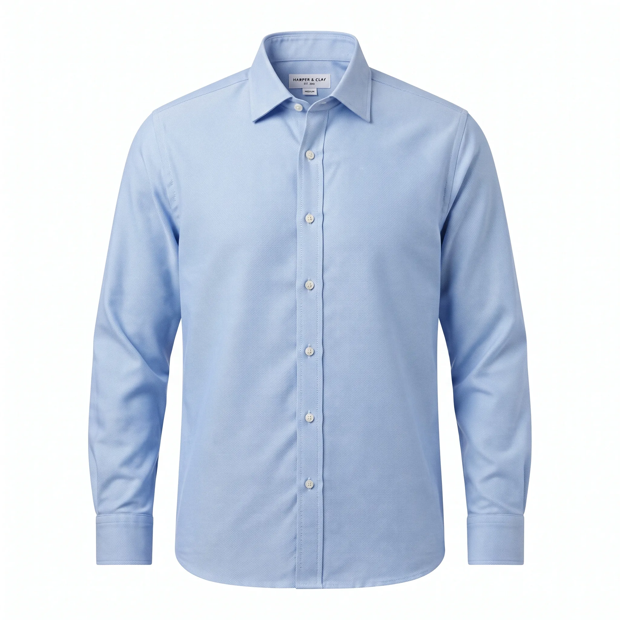 Apparel Ghost Mannequin White Background — our own render of this exact prompt